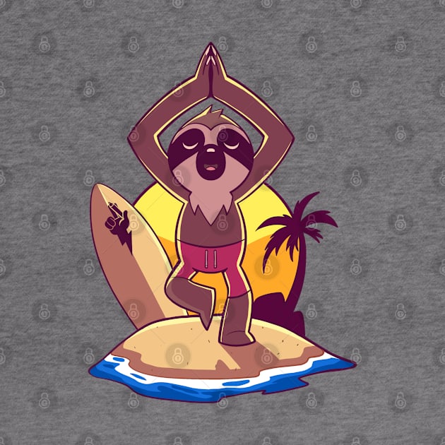 YOGA SLOTH RAYO by RAYO